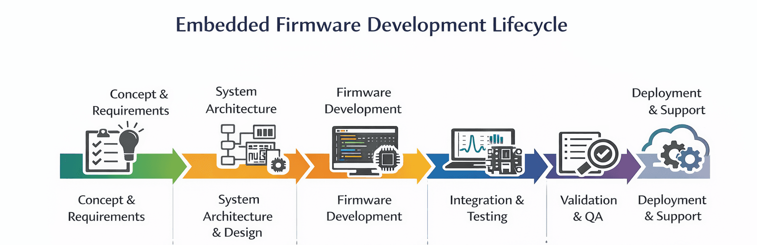 Embedded firmware development service