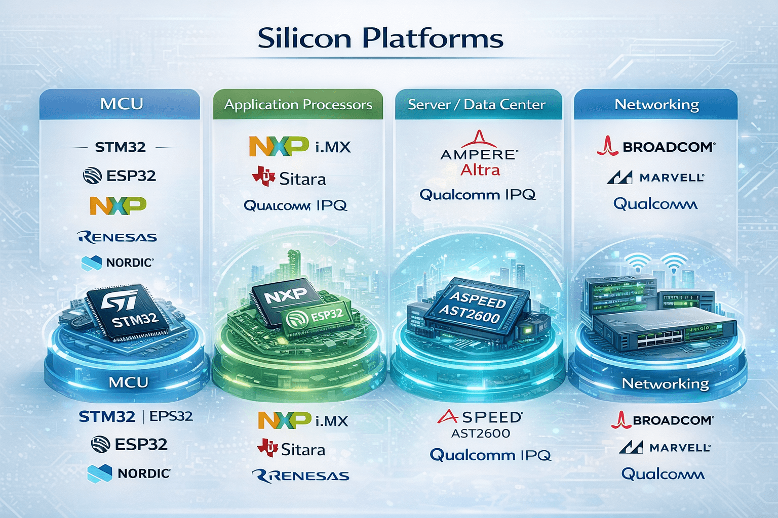 Chipsets and silicon expertise