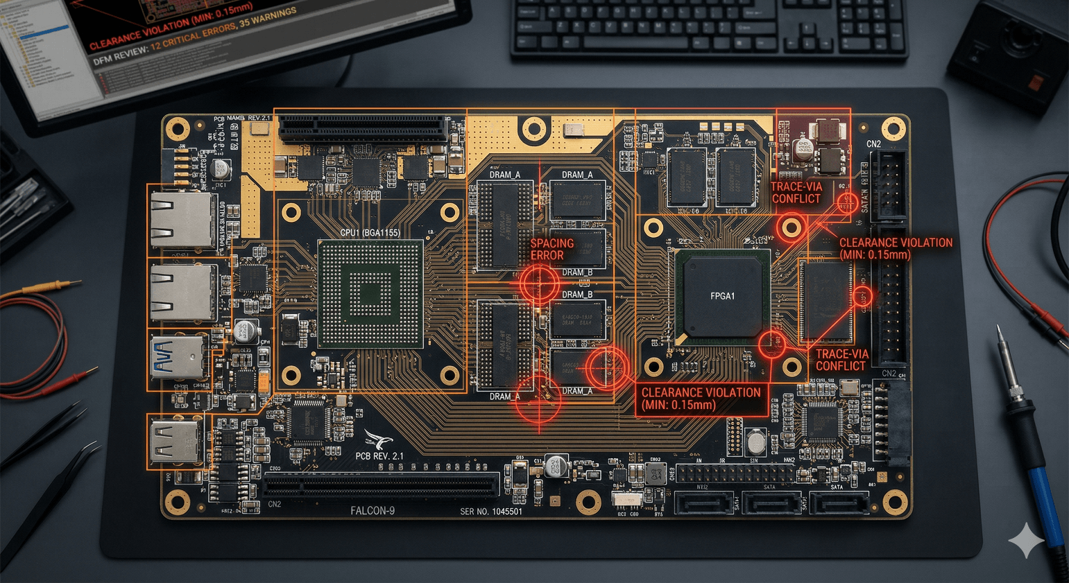 Board Layer-Peel & Reverse Engineering - Qmax Systems